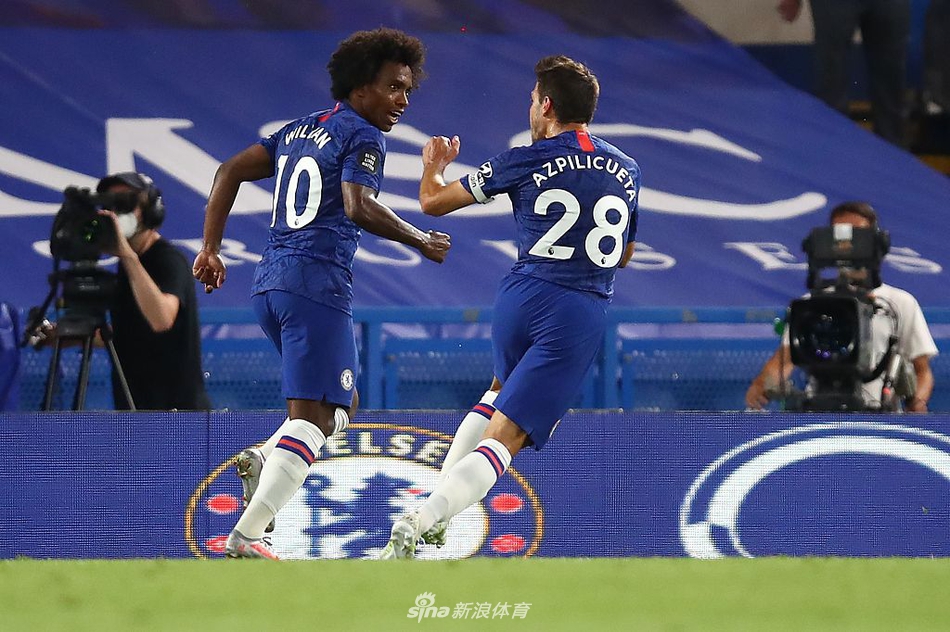 [英超]切尔西2-1曼城 利物浦提前7轮夺冠