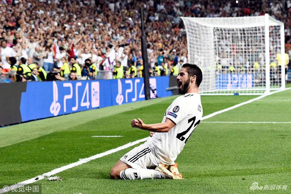 伊斯科滑跪庆祝