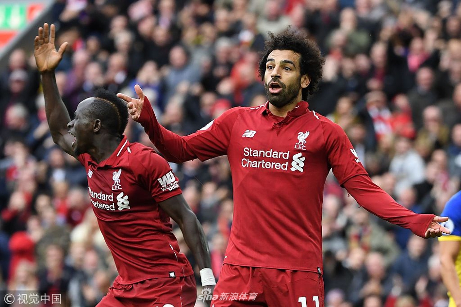 萨拉赫向裁判申诉