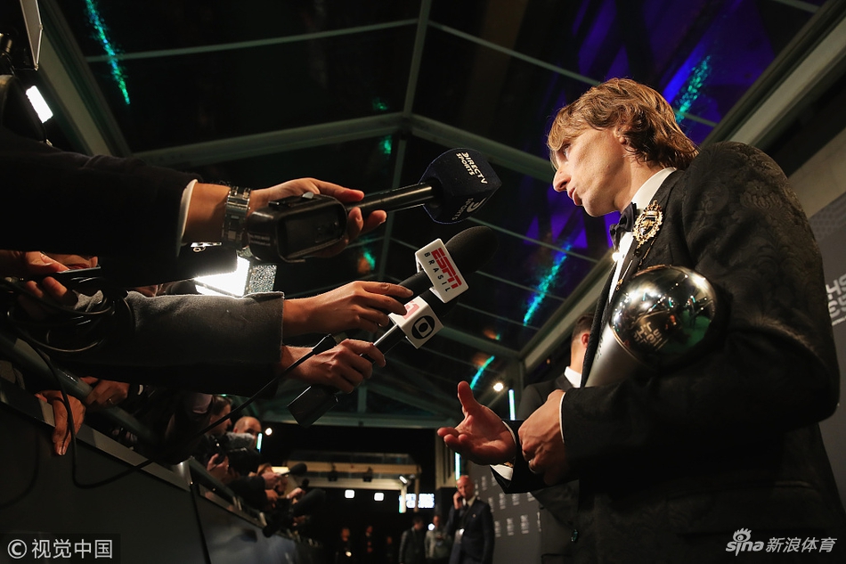 莫德里奇问鼎FIFA足球先生全纪录