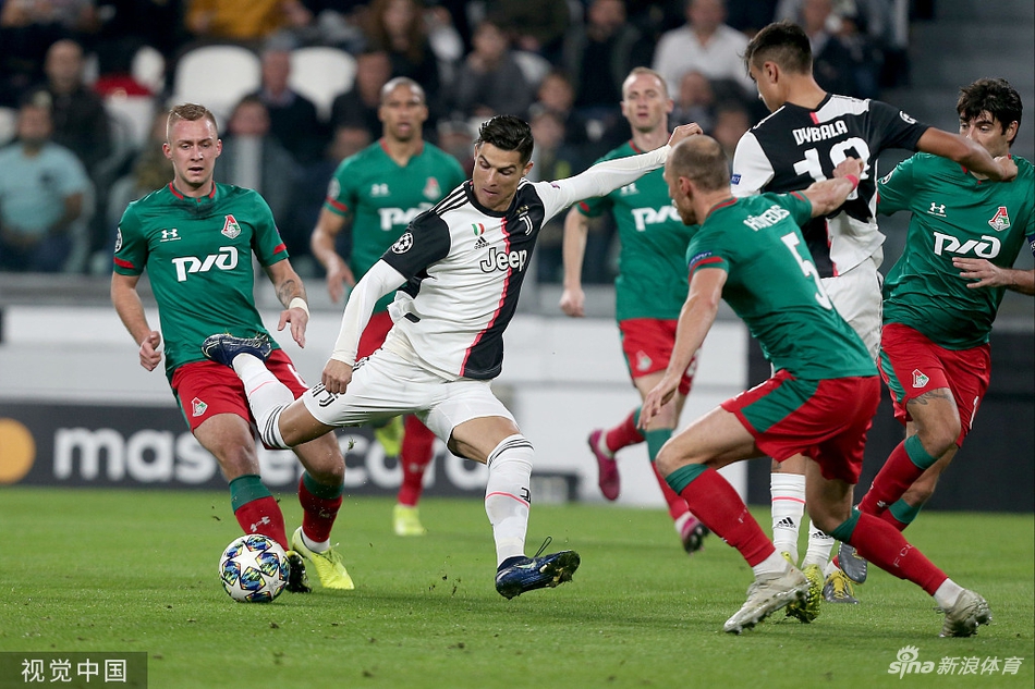 [欧冠]尤文2-1莫斯科火车头 C罗哑火