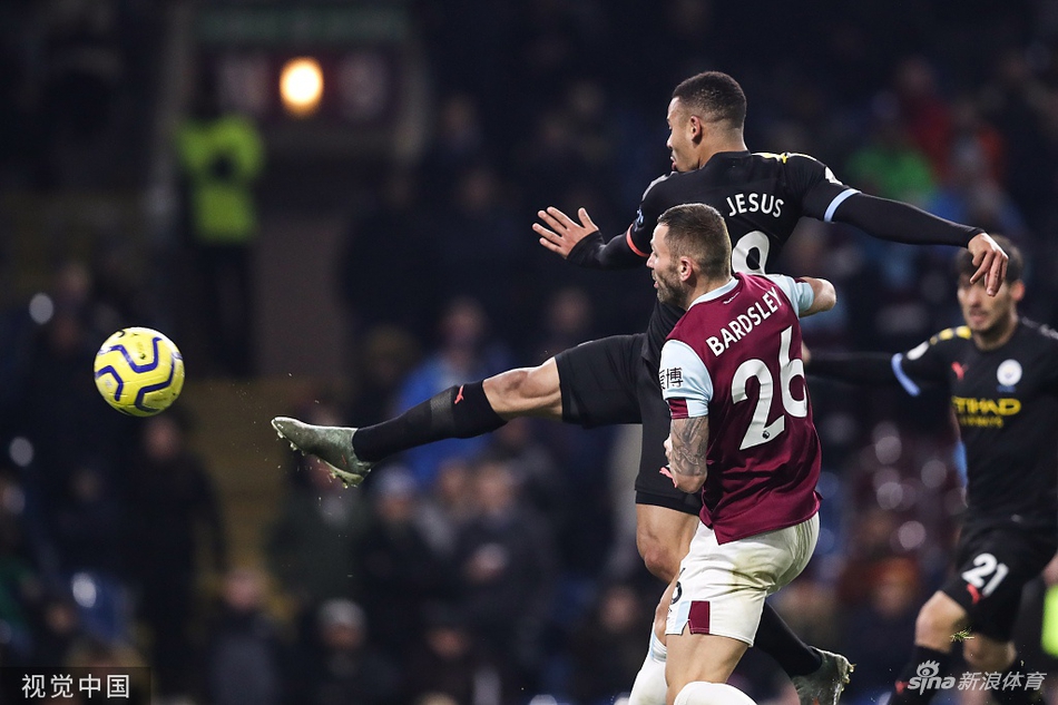 [英超]伯恩利1-4曼城