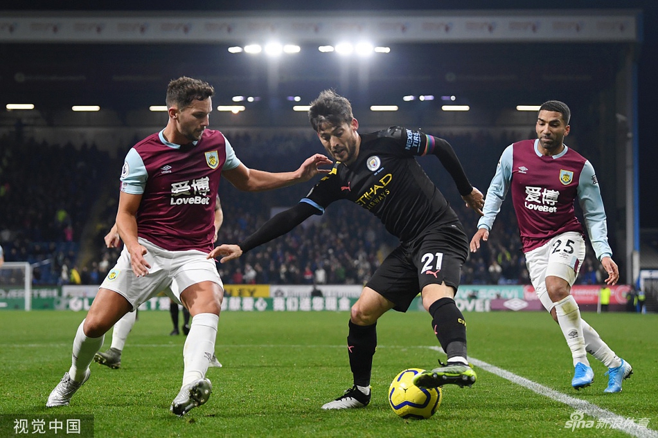 [英超]伯恩利1-4曼城