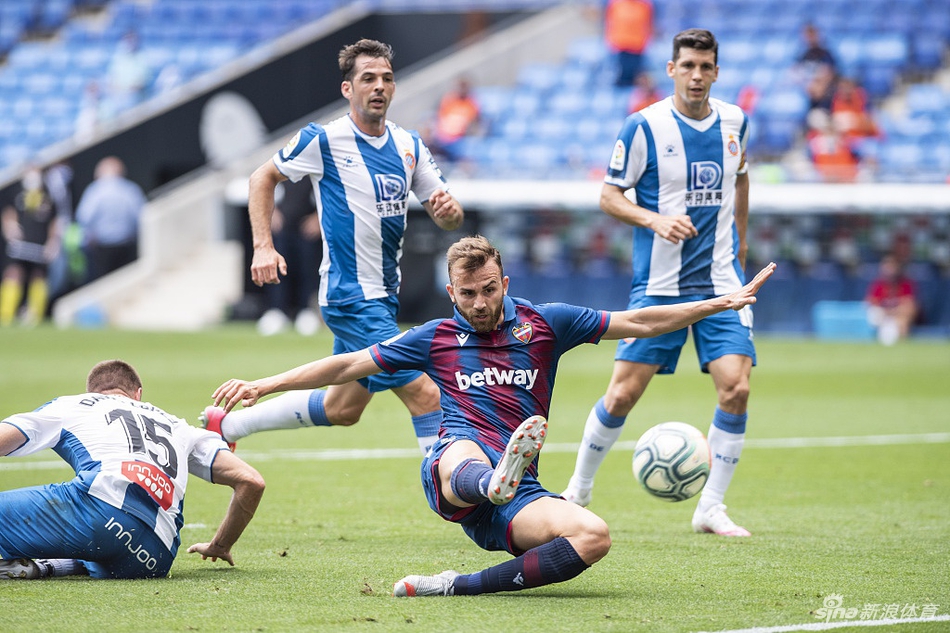 [西甲]西班牙人1-3莱万特 武磊哑火