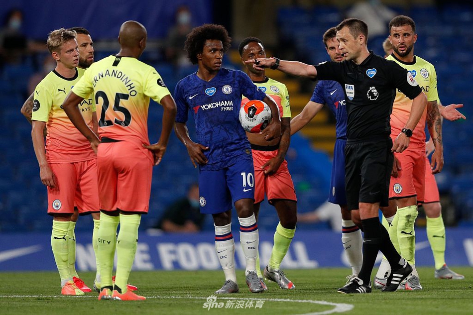 [英超]切尔西2-1曼城 利物浦提前7轮夺冠