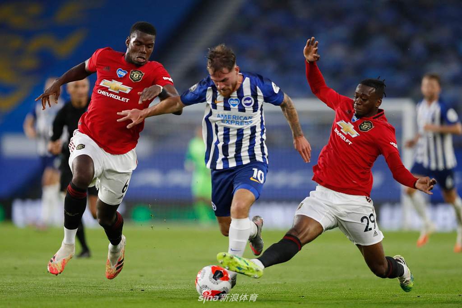 [英超]布莱顿0-3曼联 B费双响