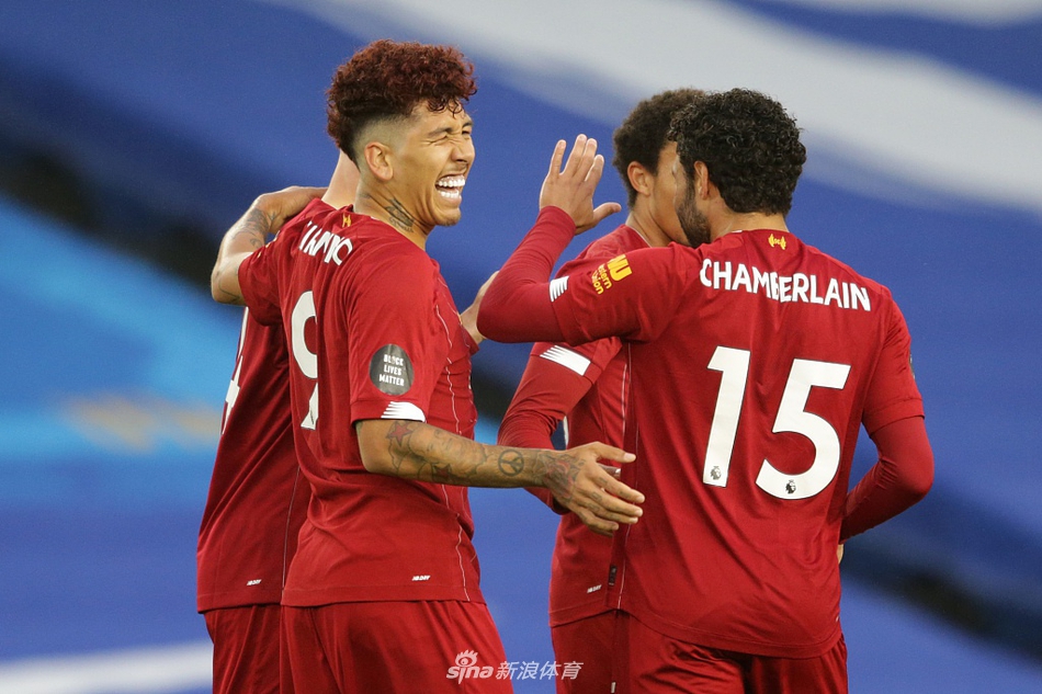 [英超]布莱顿1-3利物浦 萨拉赫2射1传