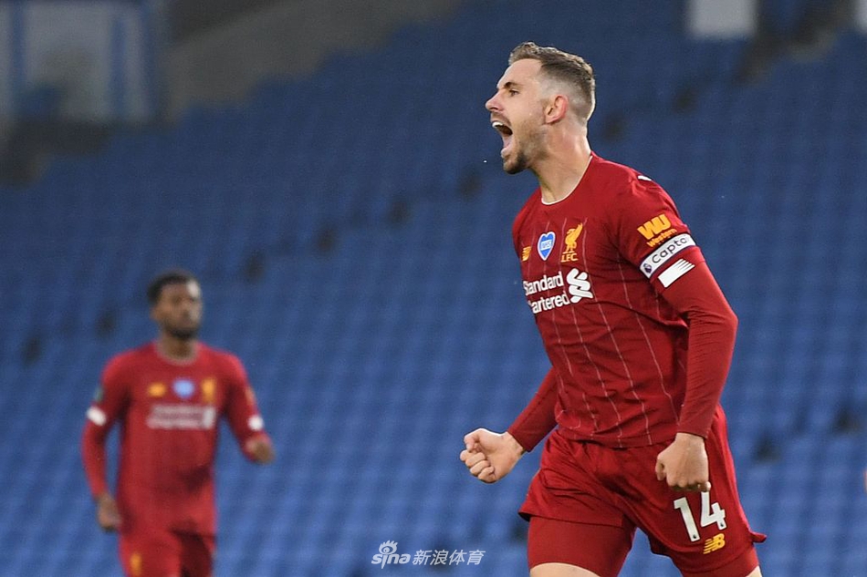 [英超]布莱顿1-3利物浦 萨拉赫2射1传
