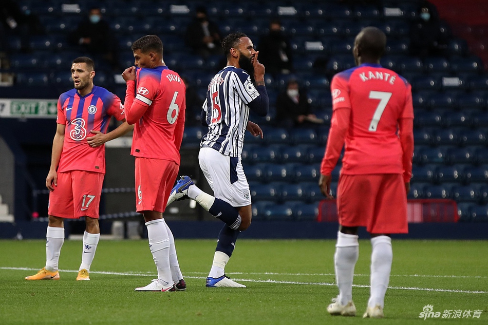 [英超]西布朗3-3切尔西 亚伯拉罕绝平