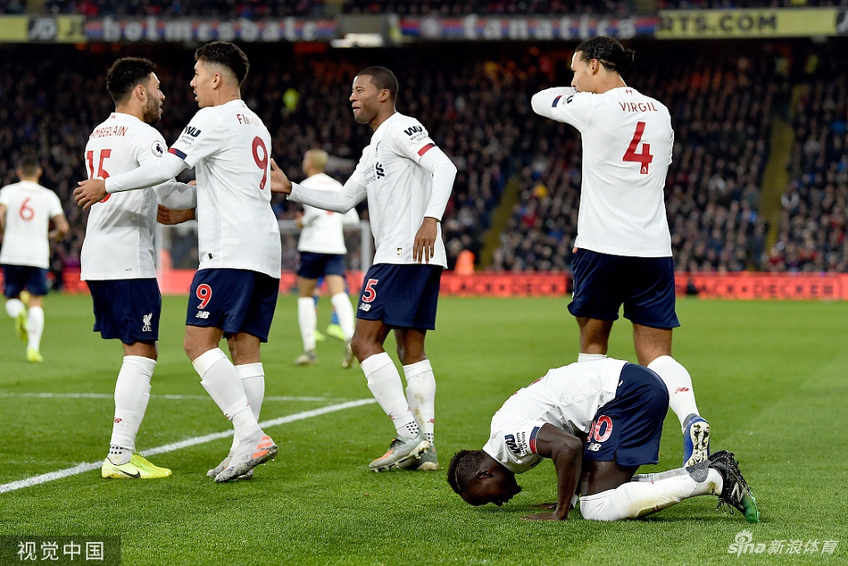 [英超]水晶宫1-2利物浦