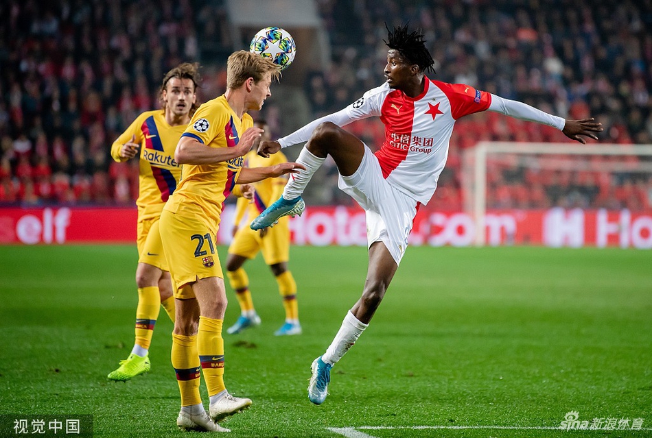 [欧冠]布拉格斯拉维亚1-2巴塞罗那