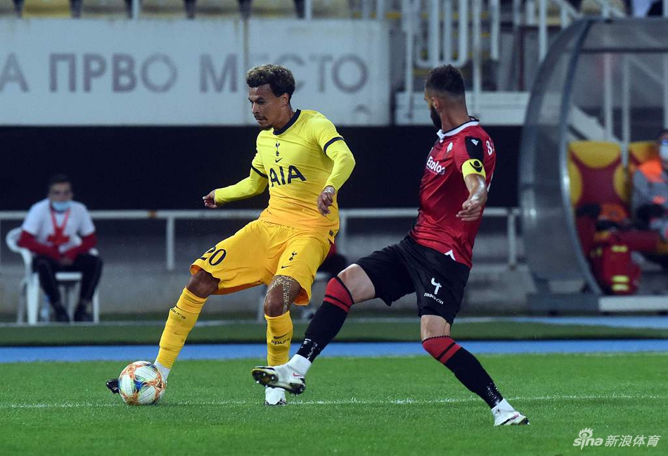 [欧联杯]热刺3-1斯肯迪亚 孙兴O2传1射