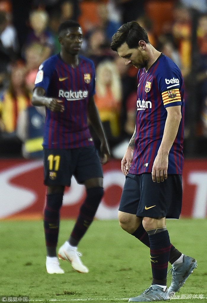 巴萨众将赛后低落