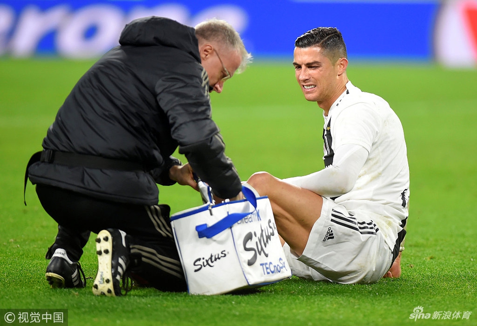 C罗接受短暂治疗