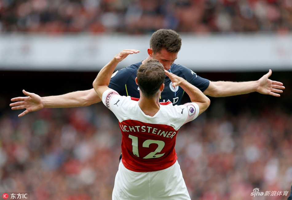 利希施泰纳掩面倒地