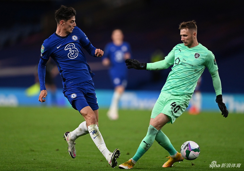 [联赛杯]切尔西6-0晋级 哈弗茨戴帽