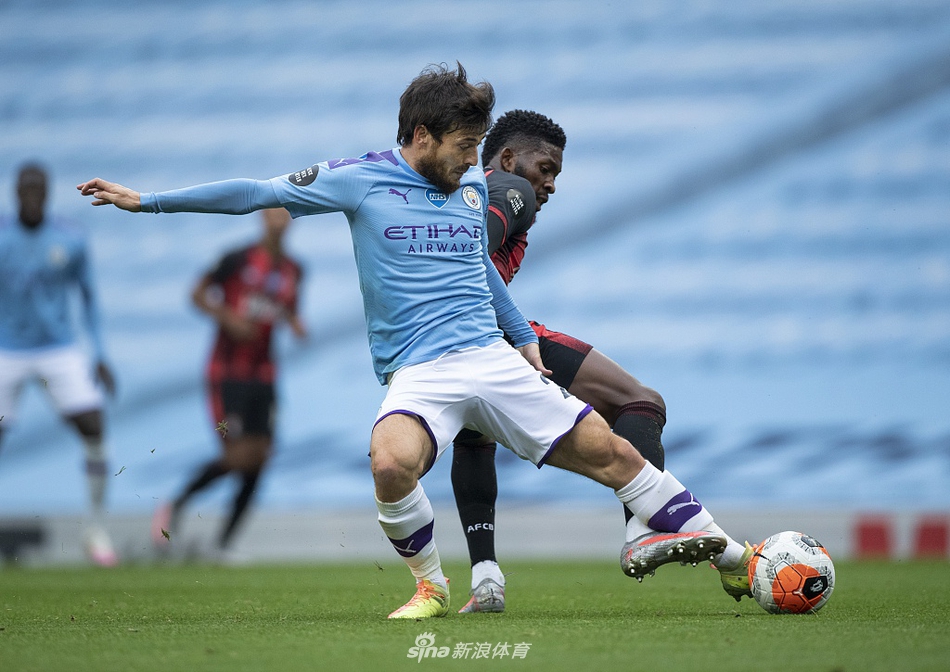 [英超]曼城2-1伯恩茅斯