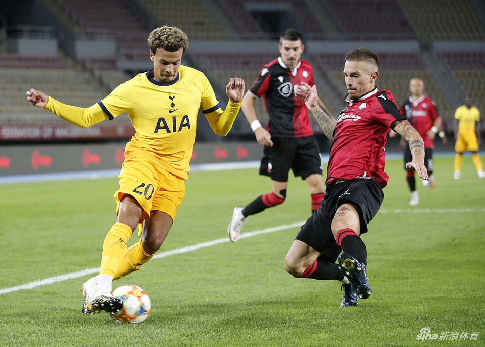 [欧联杯]热刺3-1斯肯迪亚 孙兴O2传1射