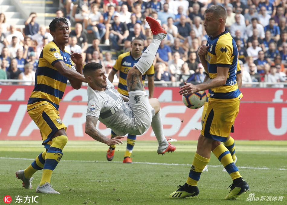 伊卡尔迪倒钩未果