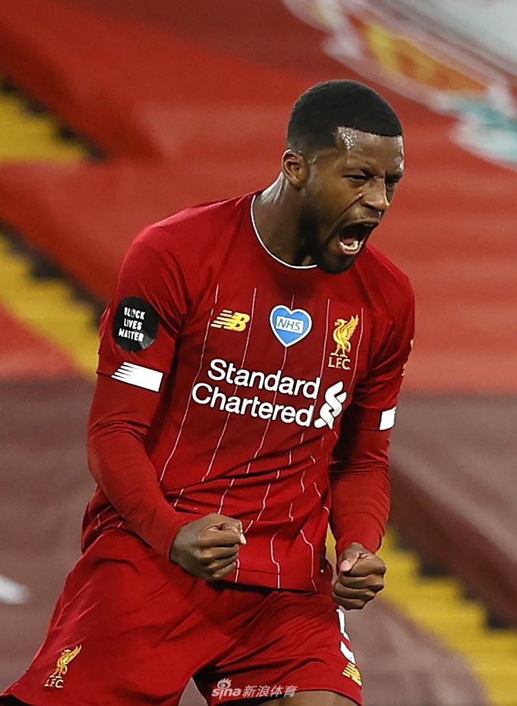 [英超]利物浦5-3切尔西 红军主场夺冠庆祝