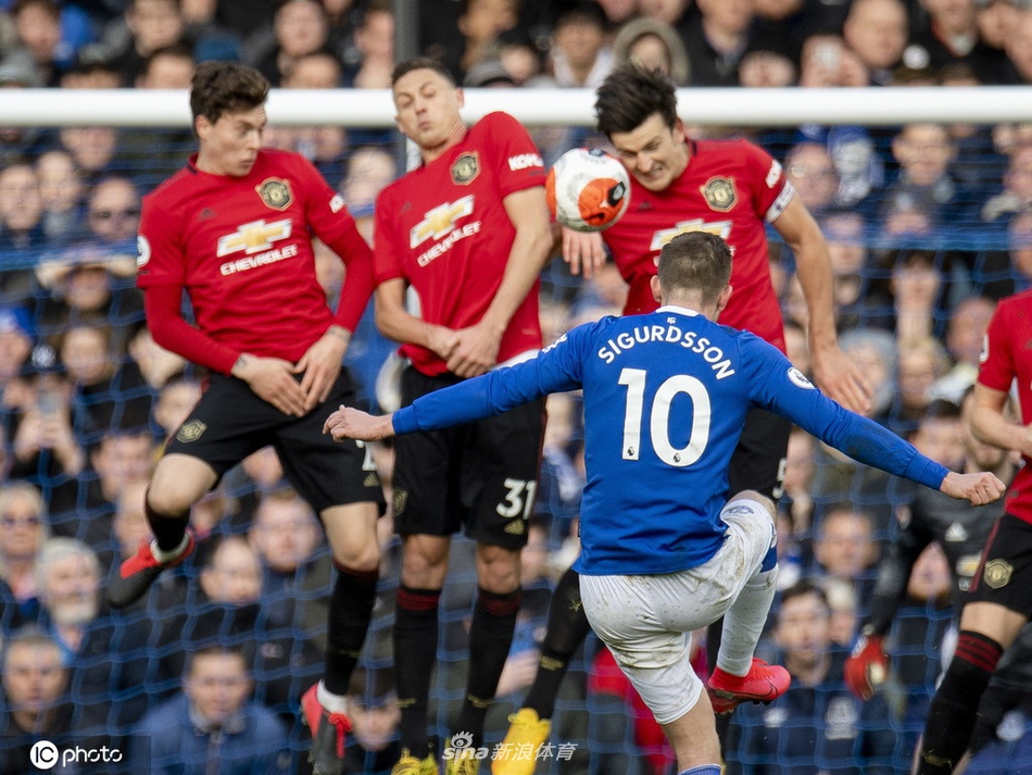 [英超]埃弗顿1-1曼联