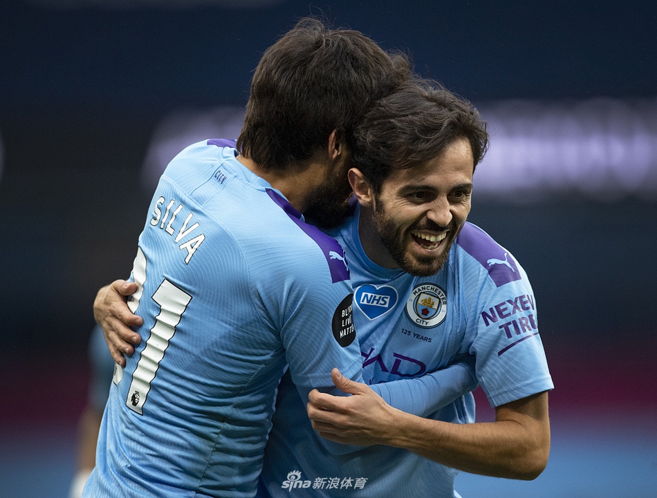 [英超]曼城2-1伯恩茅斯