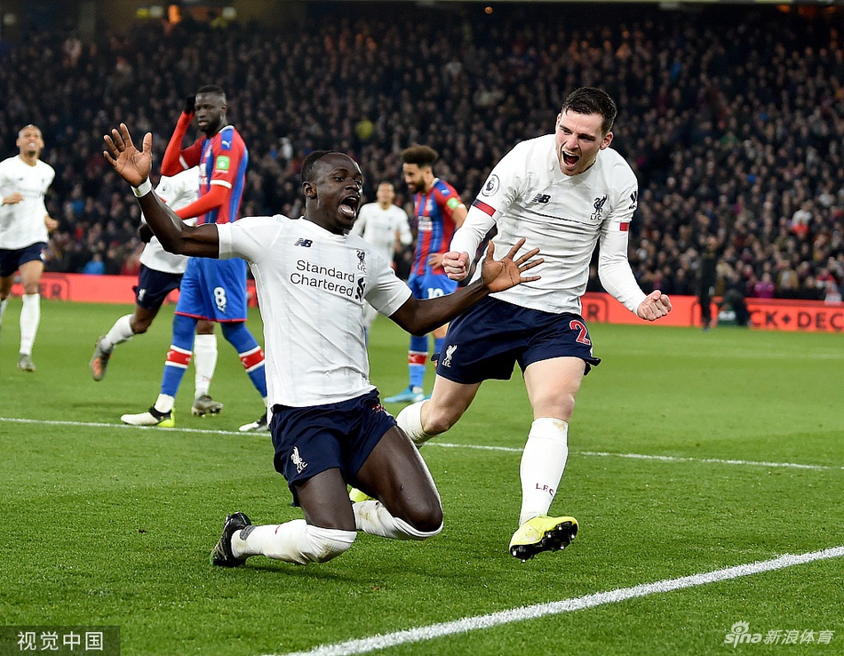 [英超]水晶宫1-2利物浦