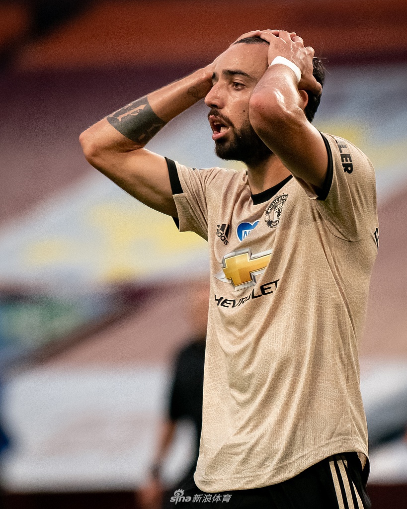 [英超]维拉0-3曼联 B费传射