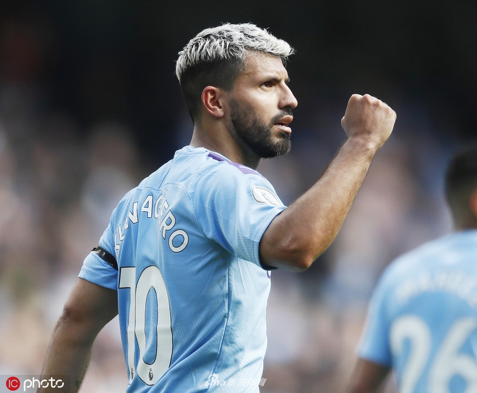 [英超]曼城4-0布莱顿