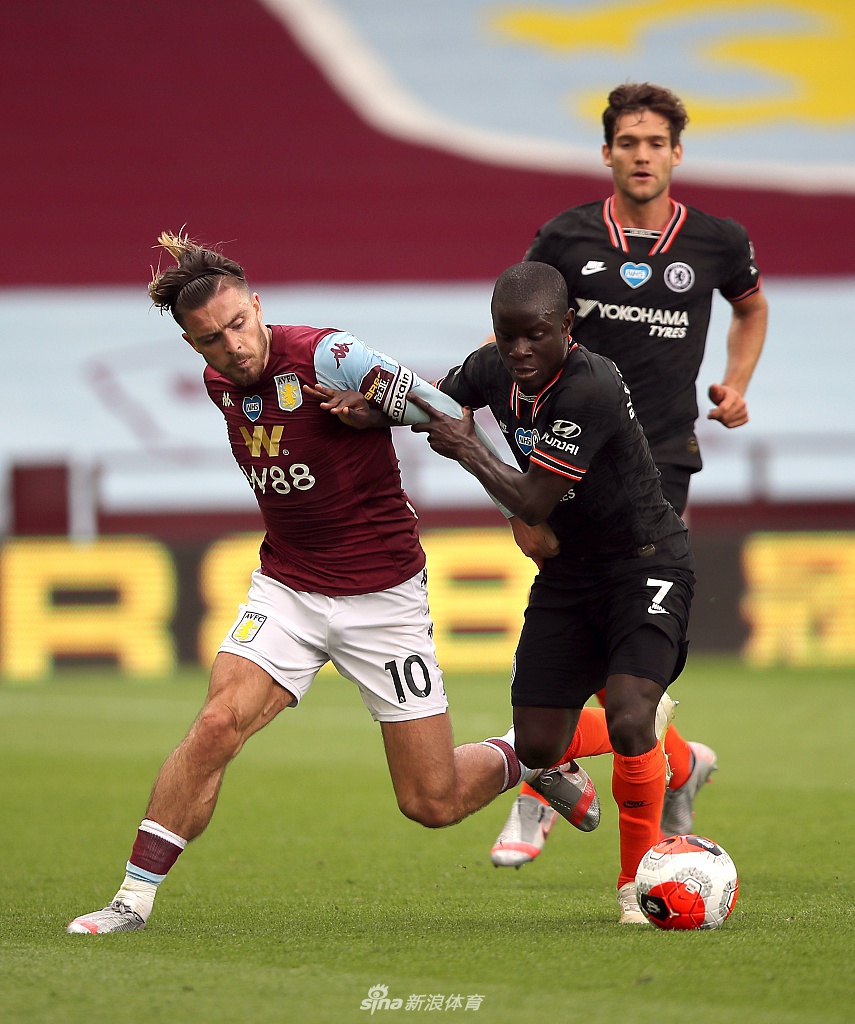 [英超]阿斯顿维拉1-2切尔西