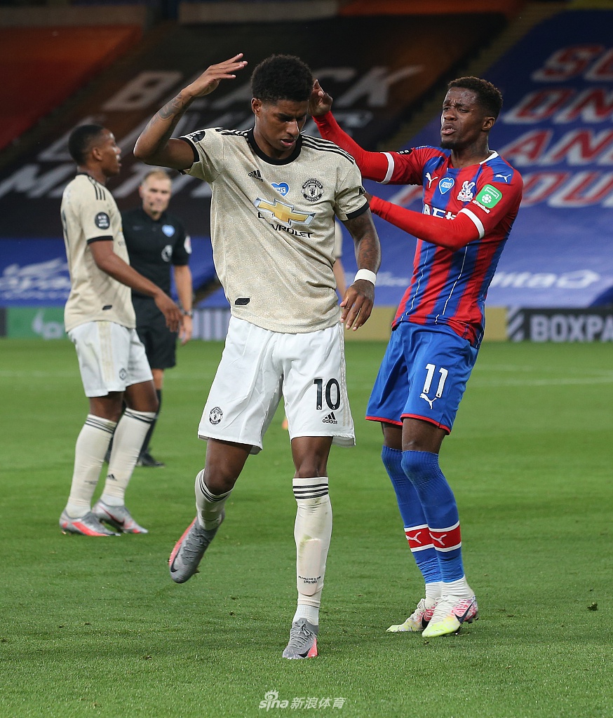 [英超]水晶宫0-2曼联