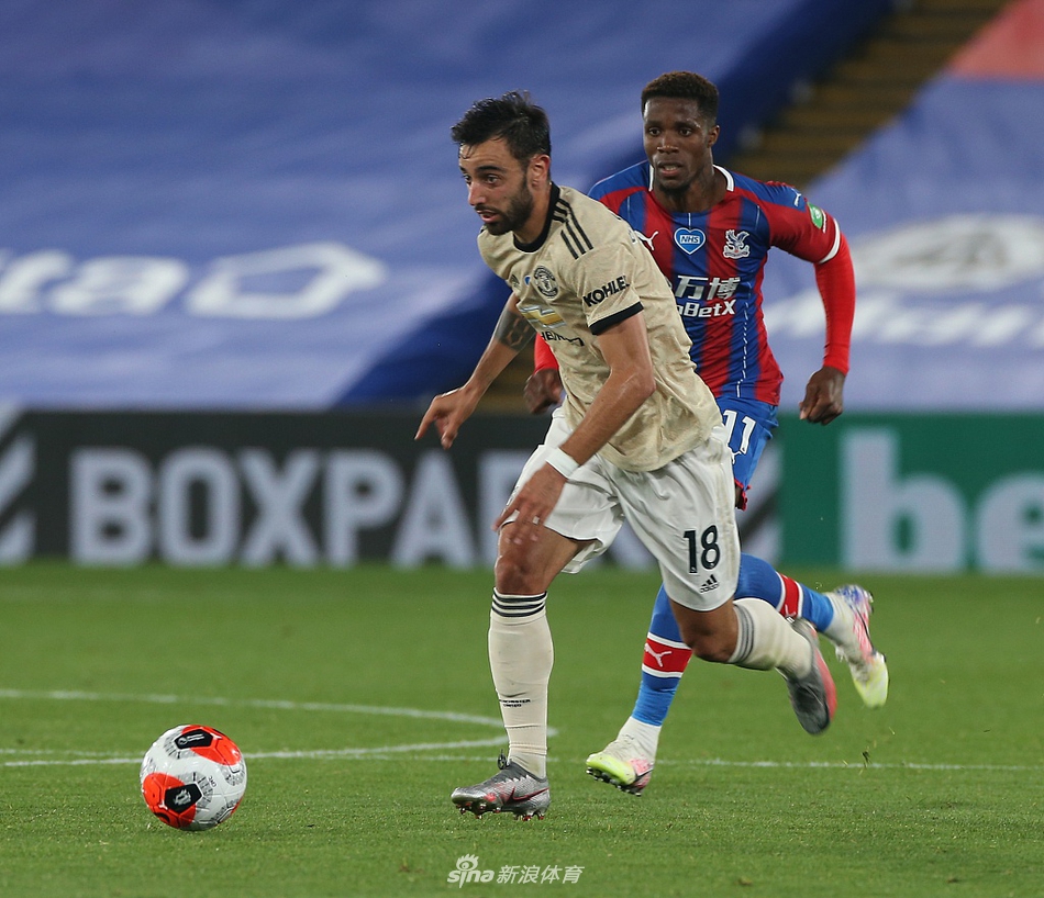 [英超]水晶宫0-2曼联