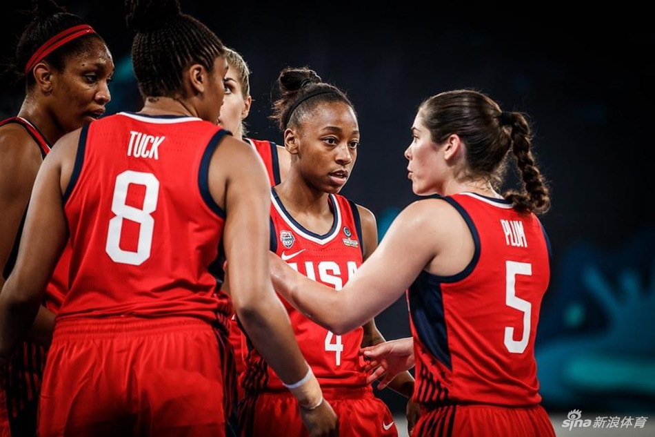 美国队诸将场上交流