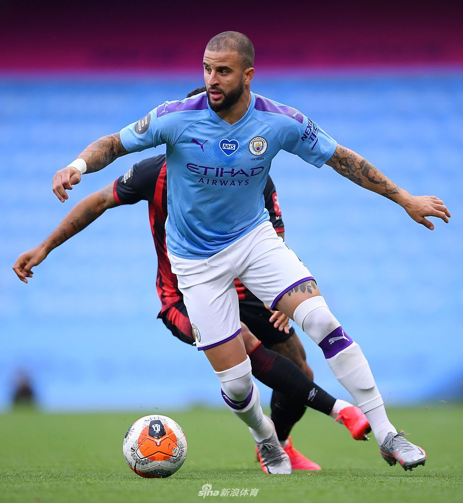 [英超]曼城2-1伯恩茅斯