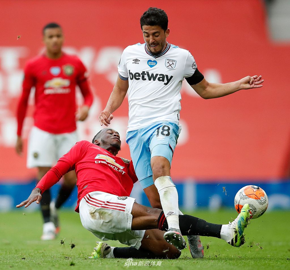 [英超]曼联1-1西汉姆 博格巴送点