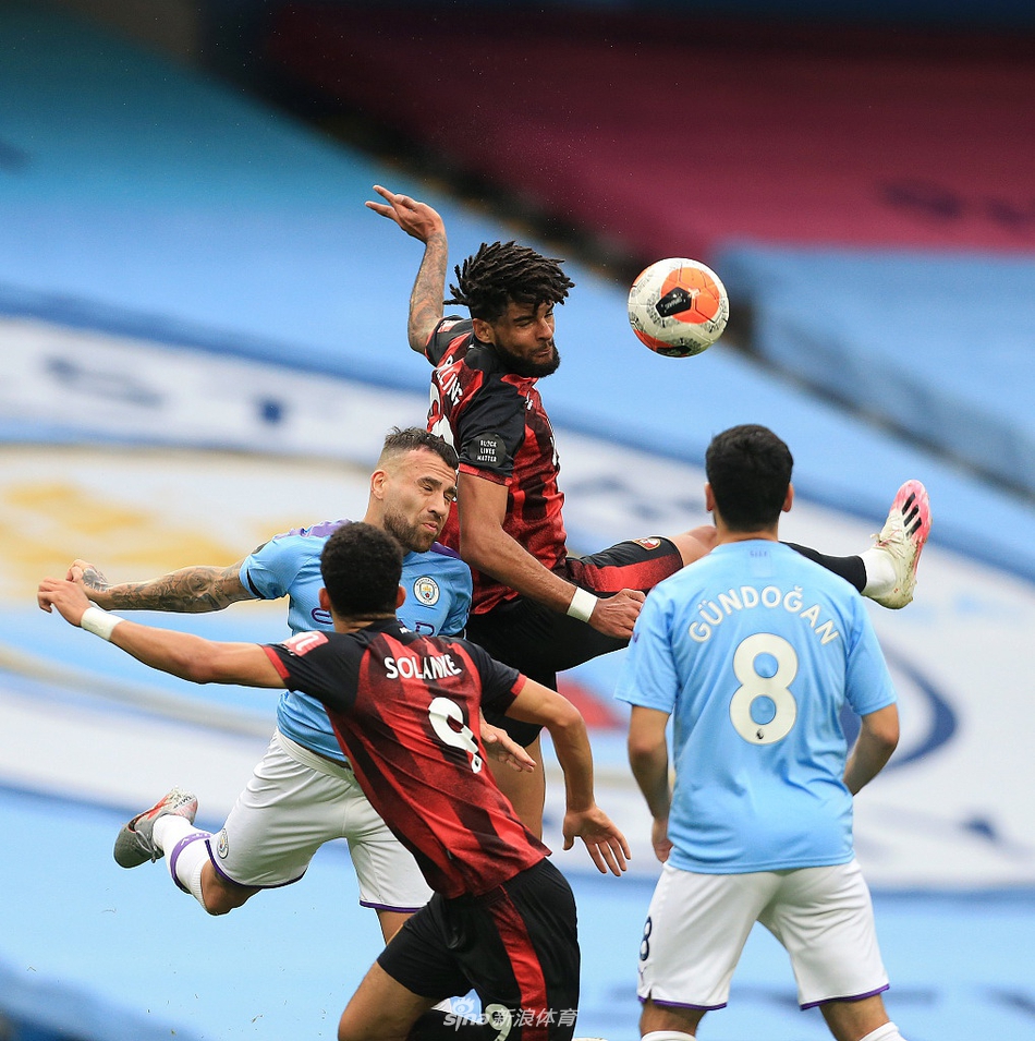 [英超]曼城2-1伯恩茅斯