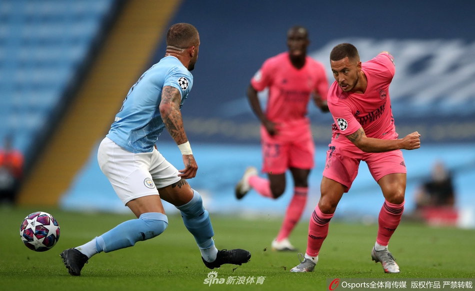 [欧冠]曼城2-1双杀皇马 热苏斯传射