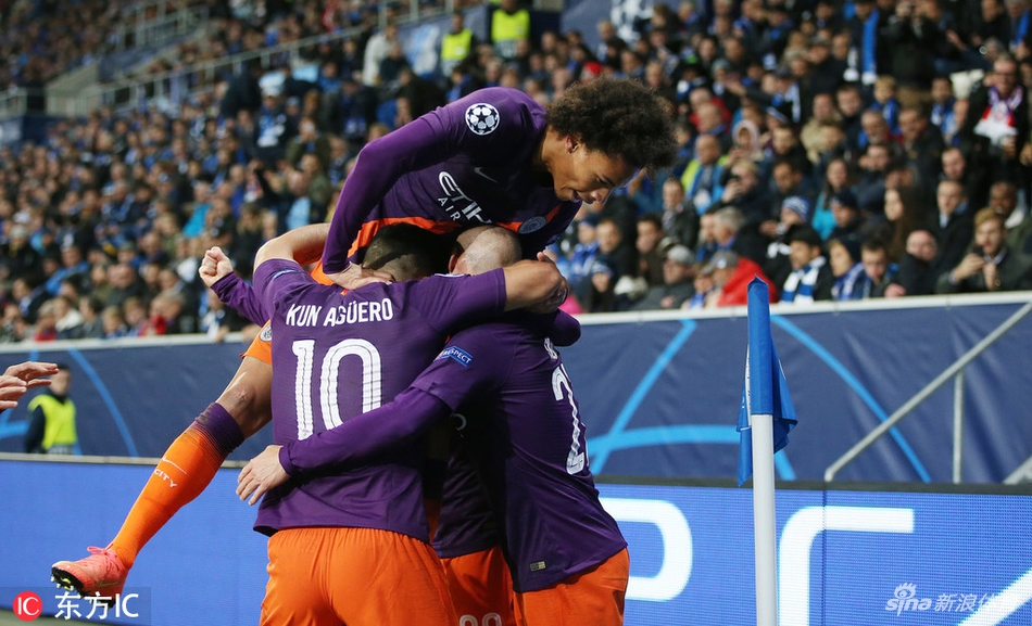 曼城众将终于能够发泄