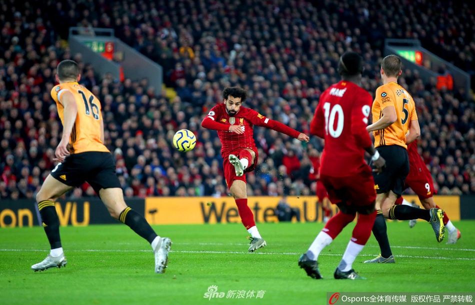 [英超]利物浦1-0狼队