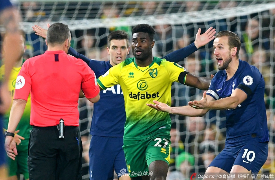 [英超]诺维奇2-2托特纳姆热刺
