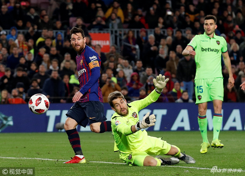 梅西捅射锁定胜局