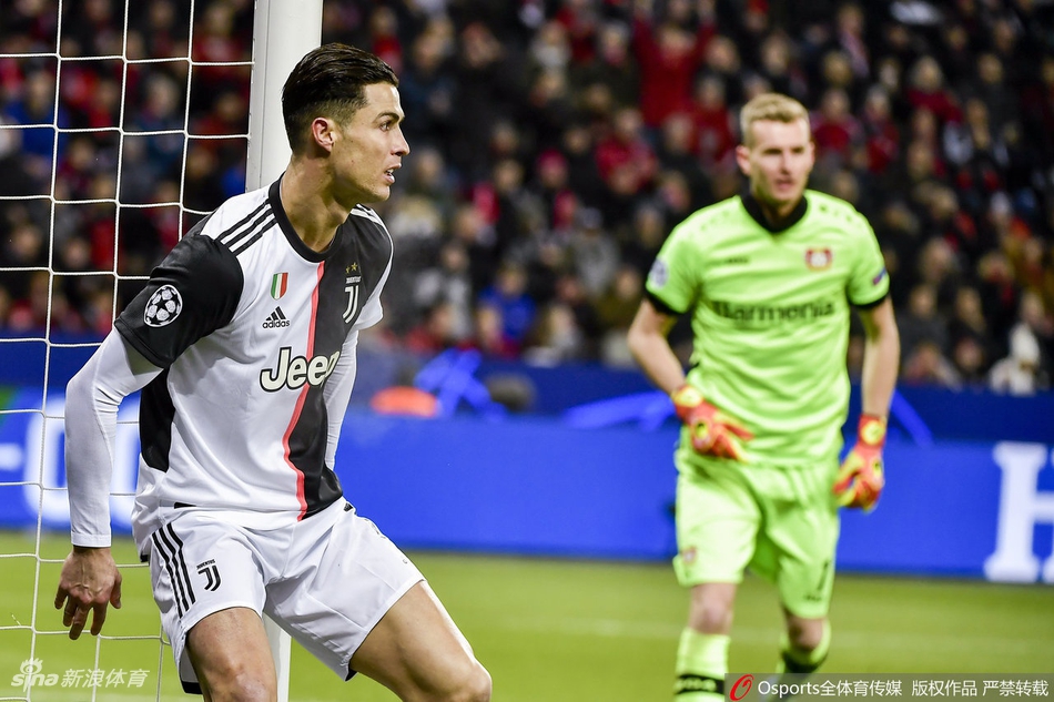 [欧冠]勒沃库森0-2尤文 C罗连续3场破门