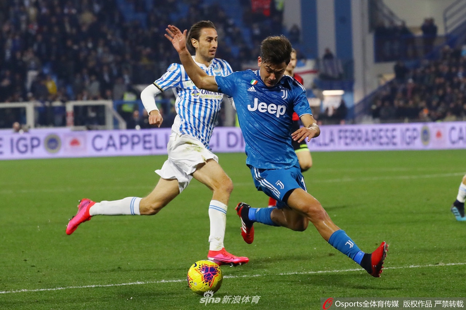 [意甲]斯帕尔1-2尤文图斯