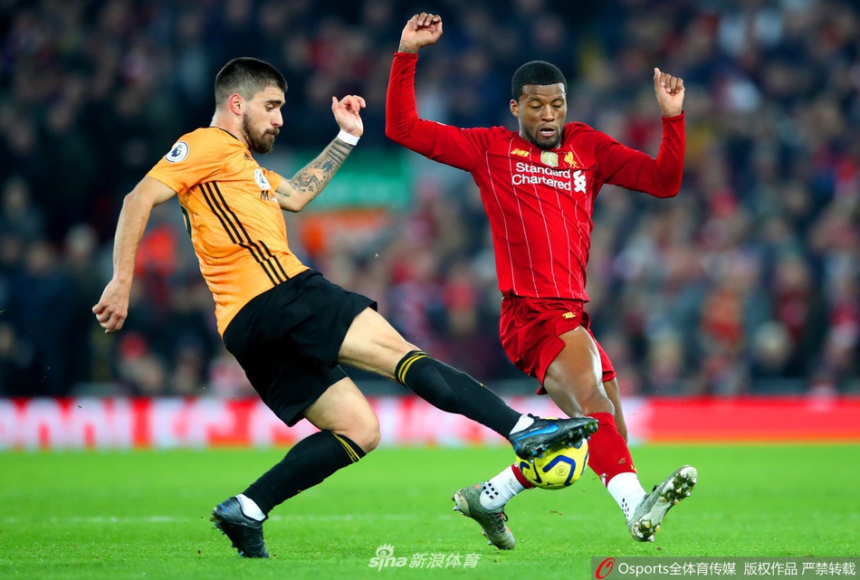 [英超]利物浦1-0狼队