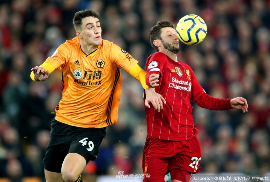 [英超]利物浦1-0狼队