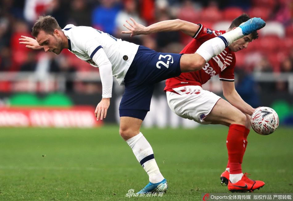 [足总杯]米德尔斯堡1-1热刺
