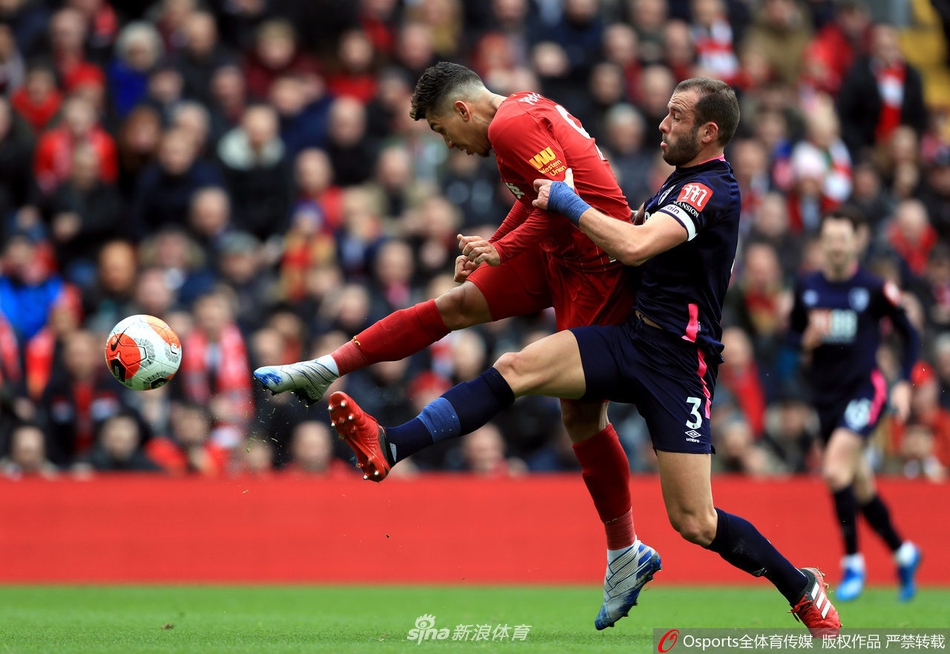 [英超]利物浦2-1伯恩茅斯