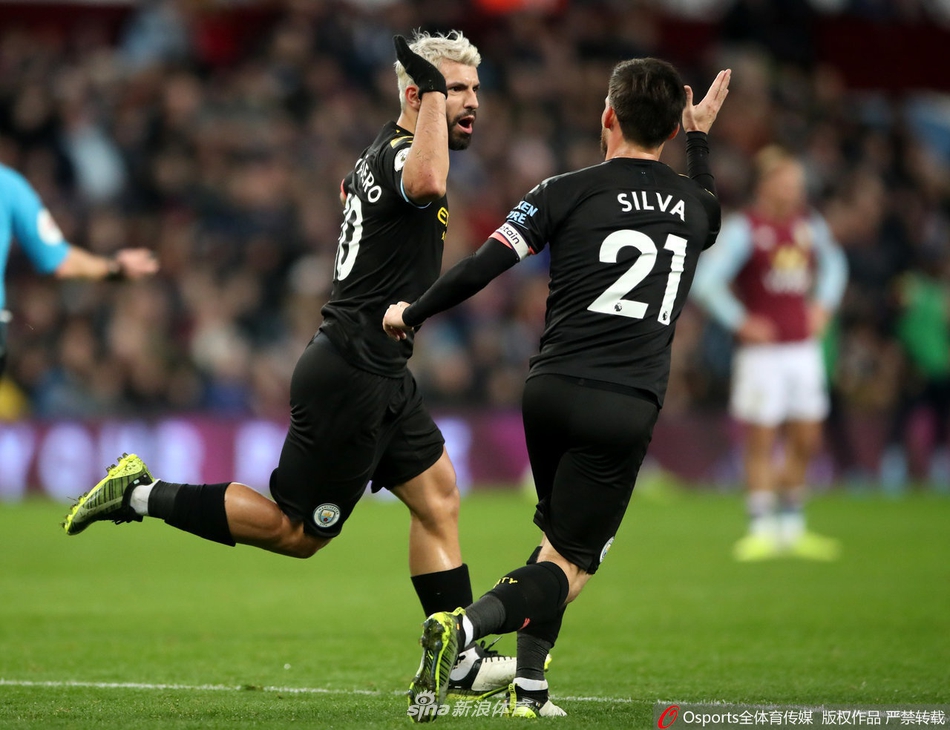 [英超]阿斯顿维拉1-6曼城