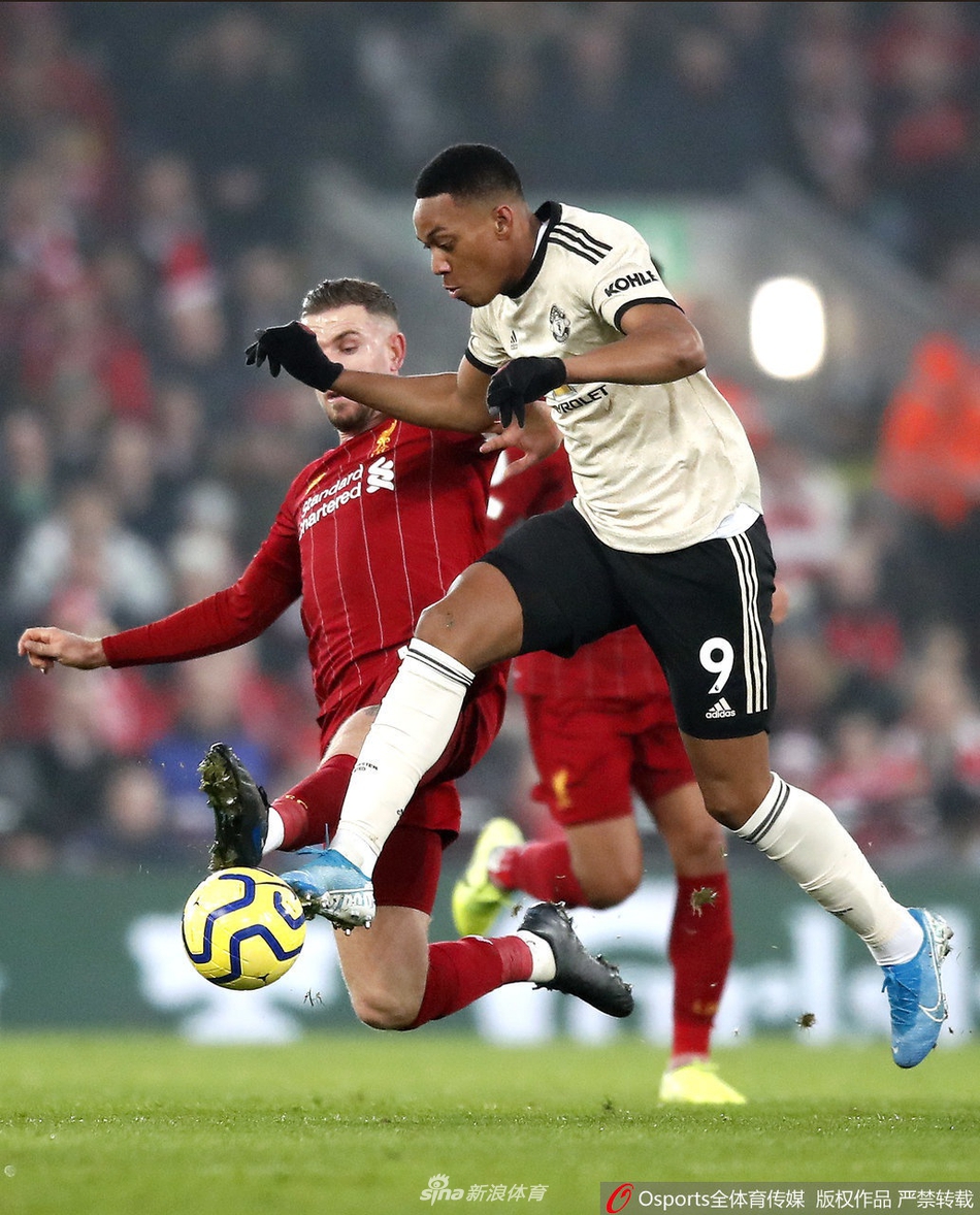 [英超双红会]利物浦2-0曼联