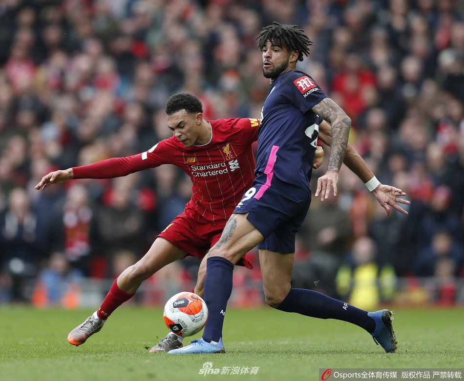 [英超]利物浦2-1伯恩茅斯